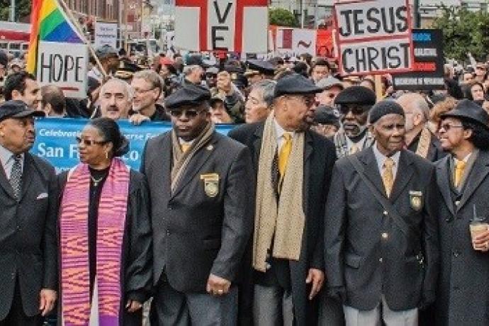 MLK celebration march