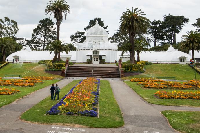 Conservatory of Flowers in Golden Gate Park