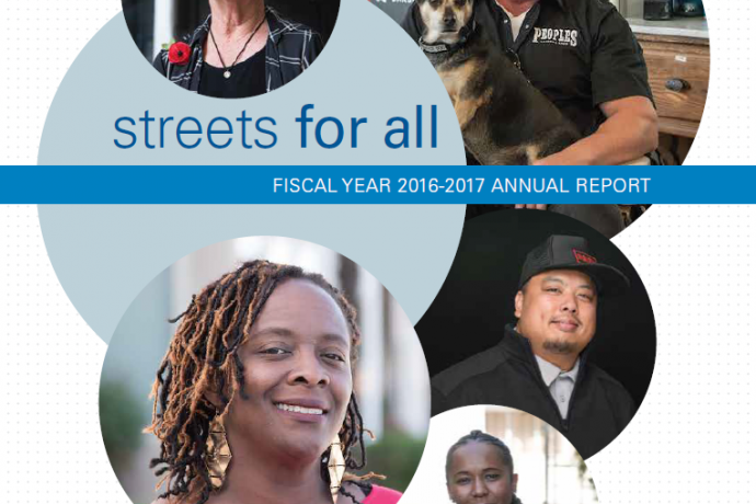 Image of 2017 SFMTA Annual Report Cover