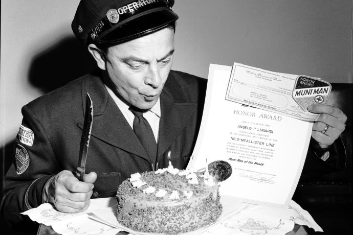 Muni operator with cake