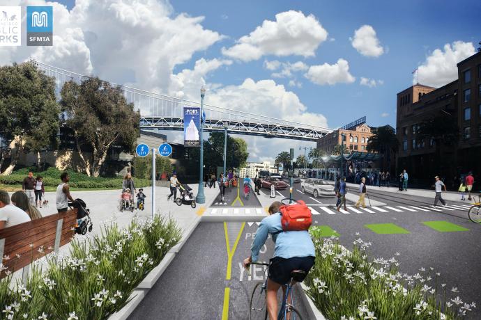 Embarcadero at Folsom concept rendering