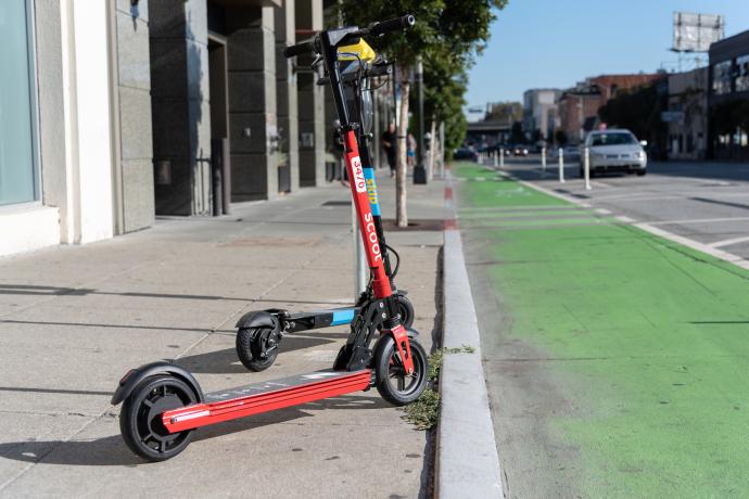 Powered Shared Scooters