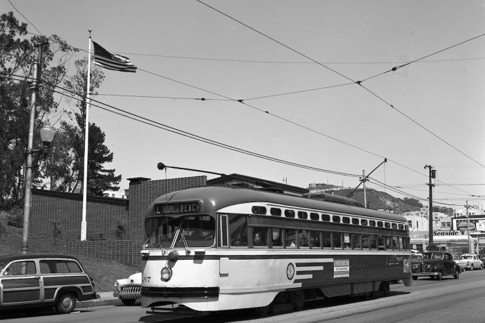 Streetcar on Taraval