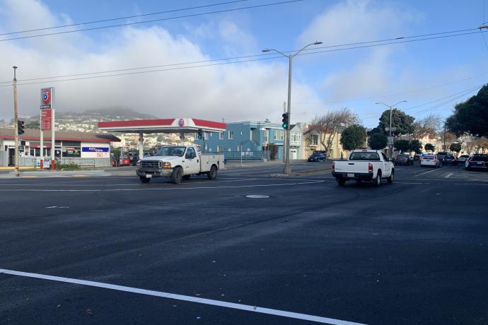 Alemany Boulevard at Ocean Avenue 