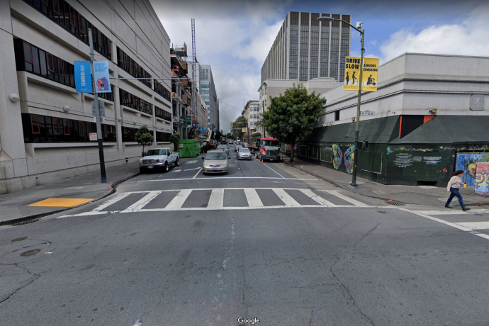 Photo of intersection at Golden Gate and Hyde