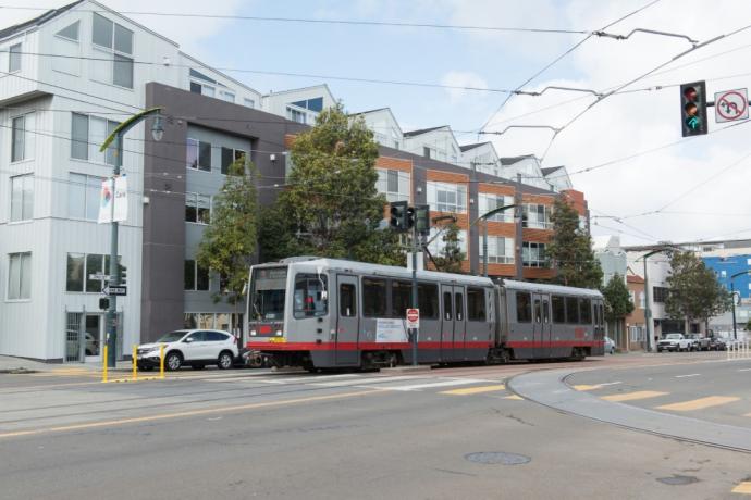 Photo of LRV on 3rd St