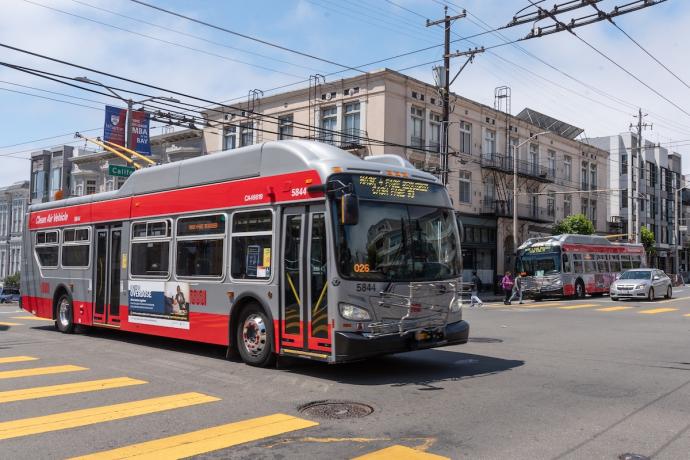 Effective August 14, 2021, bus and rail routes will serve 98% of San Francisco within 2 or 3 blocks of a stop.