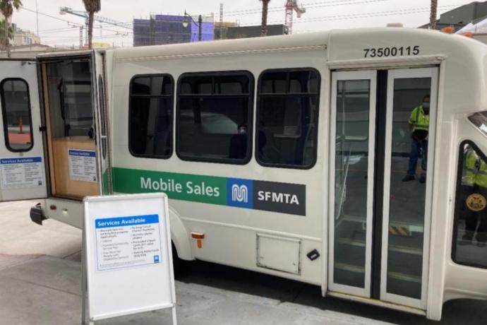 Mobile Sales Van SFMTA's newest service on wheels