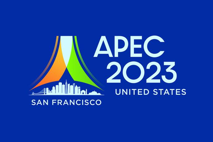 APEC Logo text reads "San Francisco APEC 2023 United States"