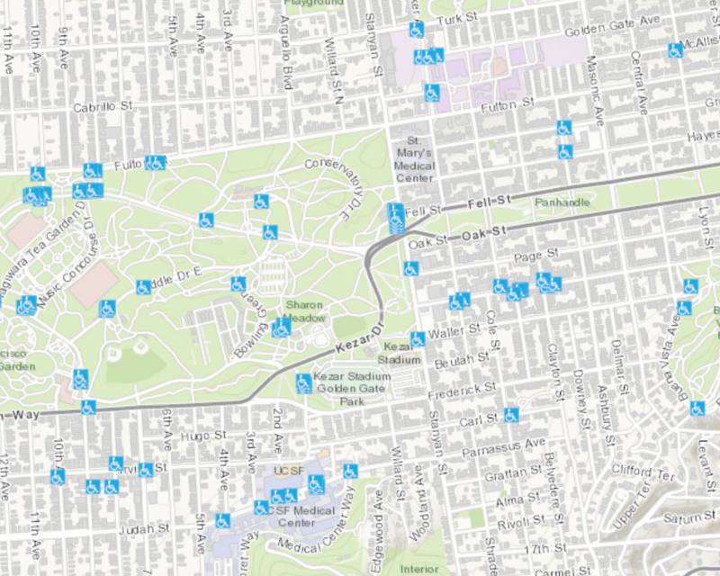 Accessible Parking SFMTA