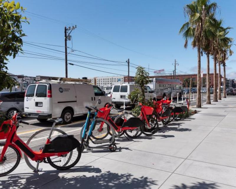 Scooter and Bike Parking Data Dashboard SFMTA