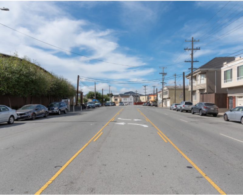 Picture of a Street in San Francisco