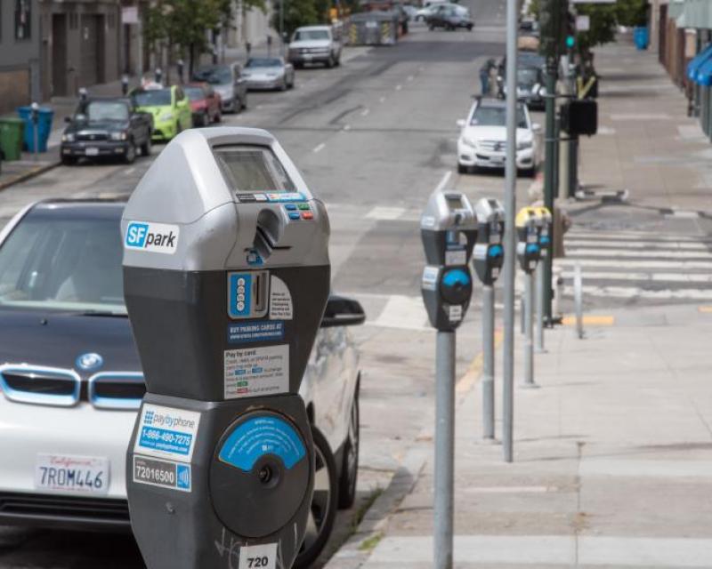 parking meters