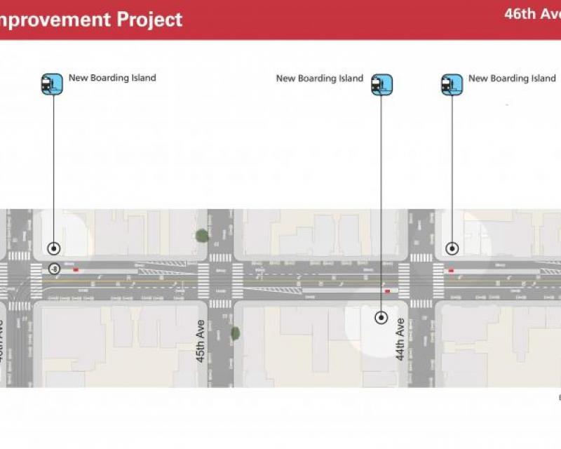 Improvements 46th to 43th avenues