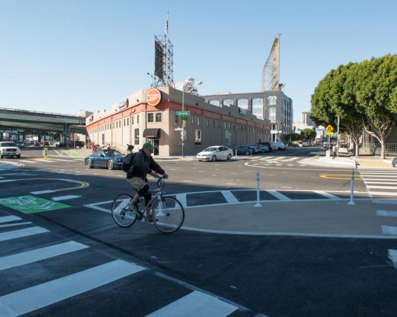 9th and Division Intersection with Safety Improvements