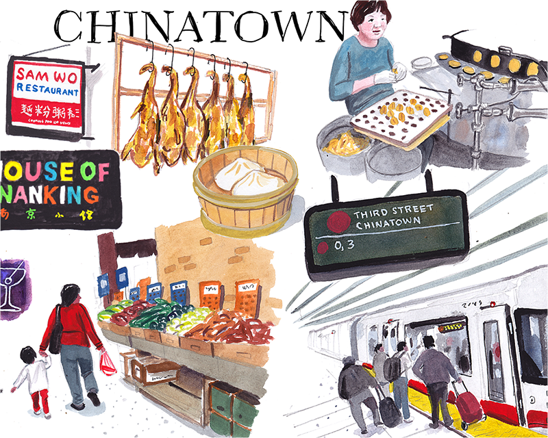 Original Artwork by Dan Bransfield of Chinatown