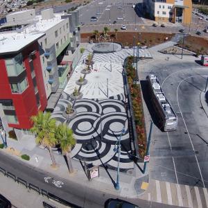 Image of Unity Plaza from above