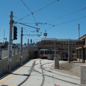 Balboa Park Station on Geneva Ave