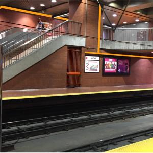 mock-up of Castro platform and mezzanine