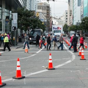 Heads Up: Starting 6 a.m. Tuesday, September 11 through 8 p.m. Sunday, September 30, Howard Street between 3rd and 4th streets w