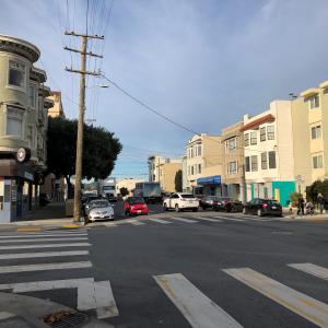 Image of street conditions at 15th and Clement streets