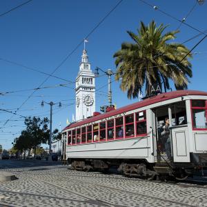 Vintage streetcar