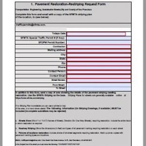 Pavement Restoration for Utility Work