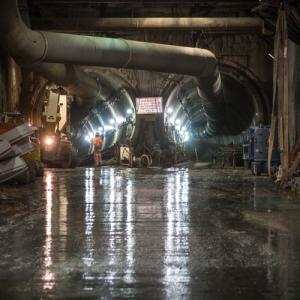 Tunnels from the 4th street launch spot