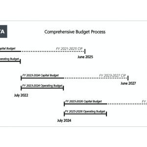 Comprehensive Budget Process graphic