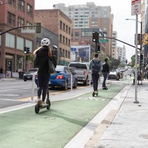 Powered scooters are an increasingly popular way for San Franciscans to move around the city. 