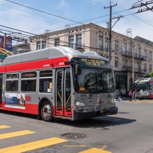 Effective August 14, 2021, bus and rail routes will serve 98% of San Francisco within 2 or 3 blocks of a stop.