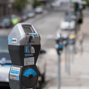 photo of a parking meter which will be replaced next year