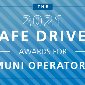 Image of the 2021 Safe Driver Awards for Muni Operators