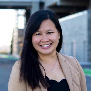 Portrait of Acting Livable Streets Director Kimberly Leung