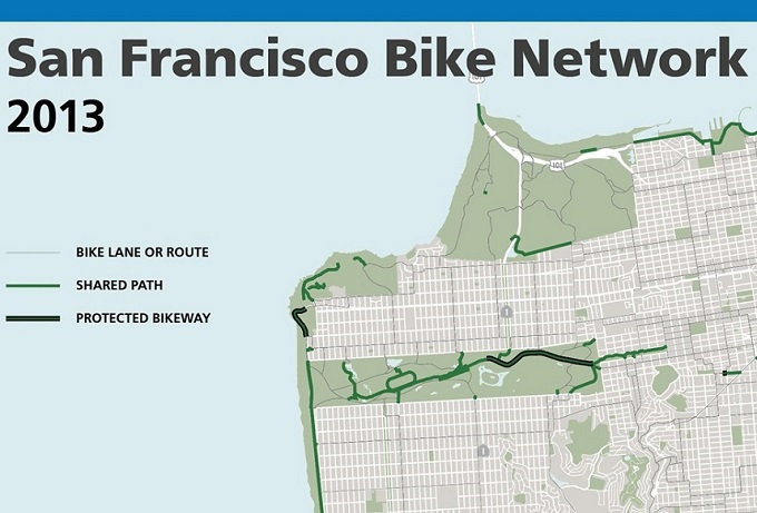 Watch San Francisco s Bike Network Bloom SFMTA