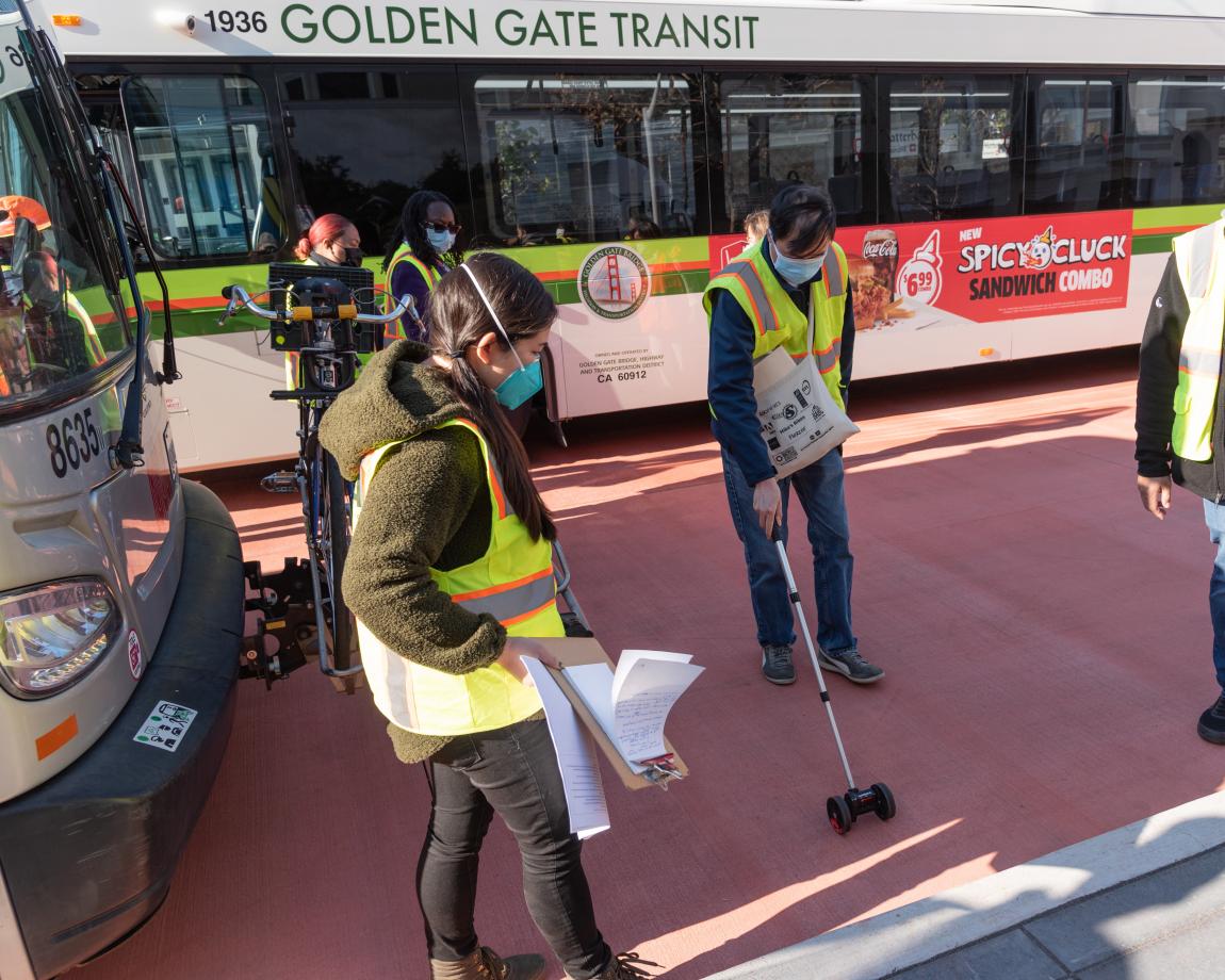 Bus Testing on the New Van Ness BRT Corridor a Success SFMTA(01)