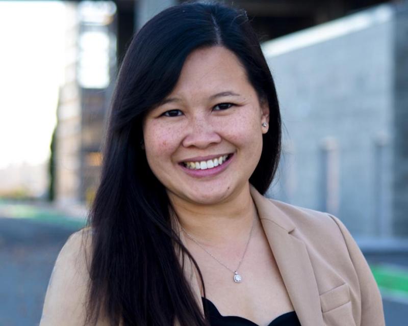 Portrait of Acting Livable Streets Director Kimberly Leung